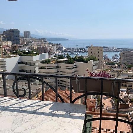 Plein Coeur De Monaco, A 300 Metres A Pied Du Port De Monaco, 4 Pieces Dans Des Escaliers Vue Mer Exceptionnelle Экстерьер фото