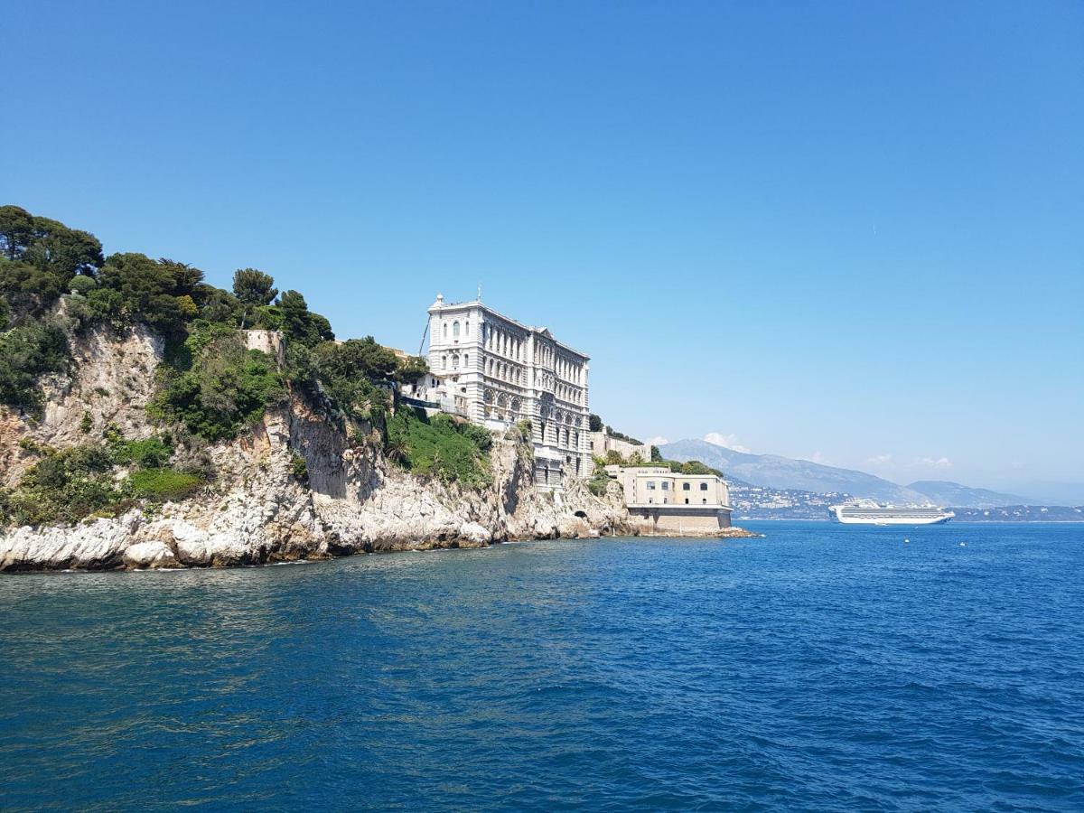 Plein Coeur De Monaco, A 300 Metres A Pied Du Port De Monaco, 4 Pieces Dans Des Escaliers Vue Mer Exceptionnelle Экстерьер фото